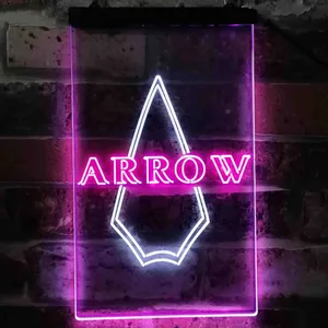 Arrow Logo Neon-Like LED Sign