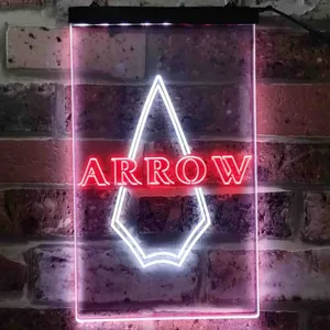 Arrow Logo Neon-Like LED Sign