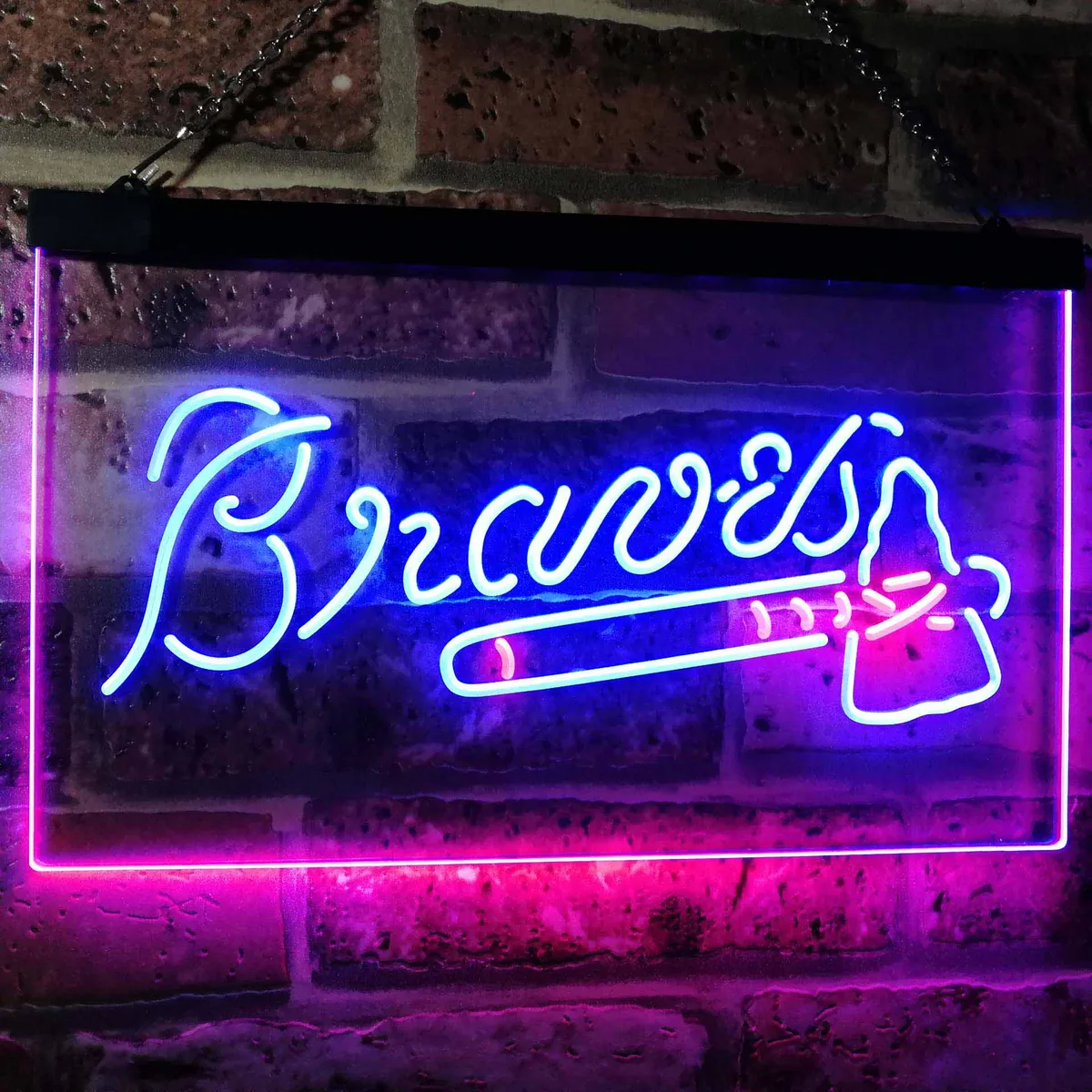 Atlanta Braves  Logo 1 Neon-Like LED Sign