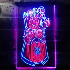 Avengers Infinity Gauntlet Neon-Like LED Sign