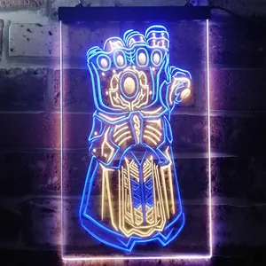 Avengers Infinity Gauntlet Neon-Like LED Sign