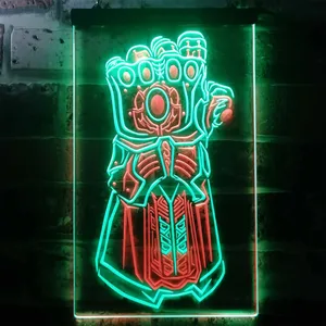 Avengers Infinity Gauntlet Neon-Like LED Sign