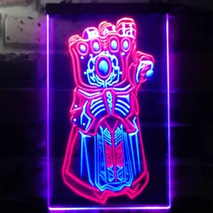 Avengers Infinity Gauntlet Neon-Like LED Sign