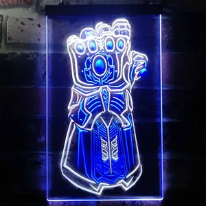 Avengers Infinity Gauntlet Neon-Like LED Sign