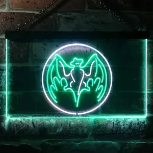 Bacardi Bat Logo Neon-Like LED Sign