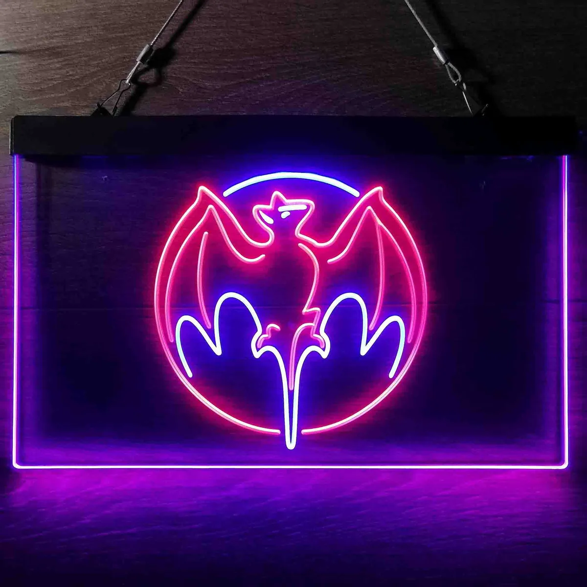Bacardi Bat Neon-Like LED Sign