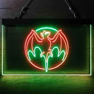 Bacardi Bat Neon-Like LED Sign