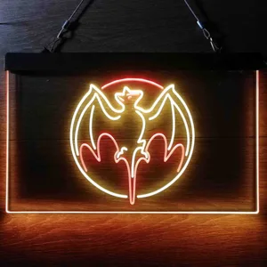 Bacardi Bat Neon-Like LED Sign