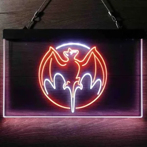 Bacardi Bat Neon-Like LED Sign