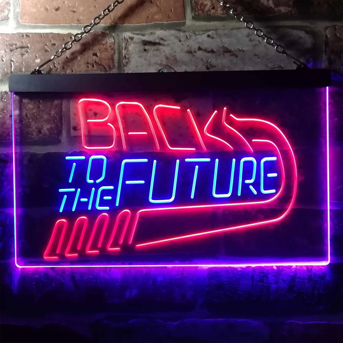 Back to the Future Neon-Like LED Sign