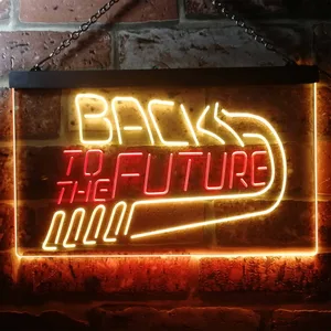 Back to the Future Neon-Like LED Sign