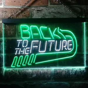 Back to the Future Neon-Like LED Sign