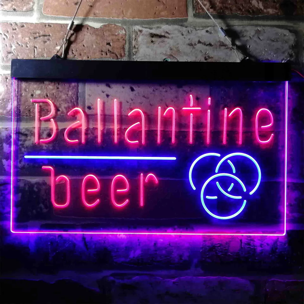 Ballantine Logo Neon-Like LED Sign
