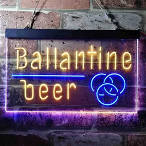 Ballantine Logo Neon-Like LED Sign