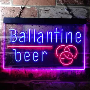 Ballantine Logo Neon-Like LED Sign
