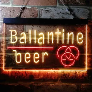 Ballantine Logo Neon-Like LED Sign