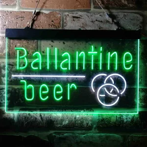 Ballantine Logo Neon-Like LED Sign