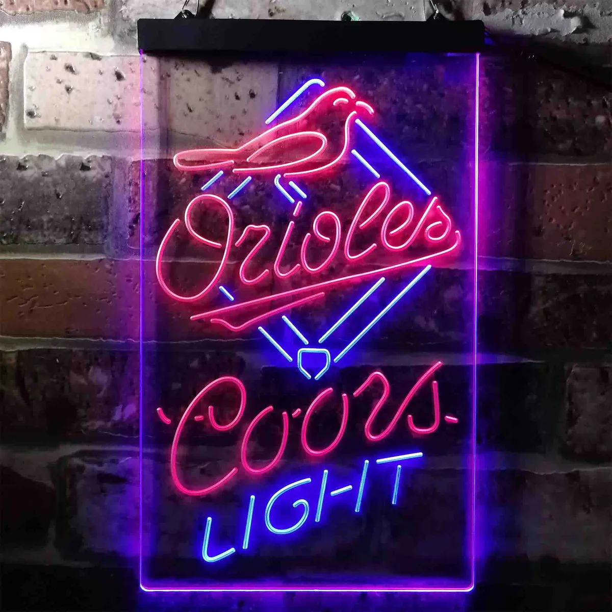 Baltimore Orioles Coors Light Neon-Like LED Sign