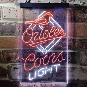 Baltimore Orioles Coors Light Neon-Like LED Sign