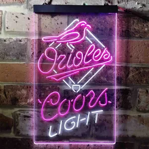 Baltimore Orioles Coors Light Neon-Like LED Sign