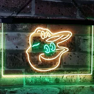 Baltimore Orioles Mascot Neon-Like LED Sign