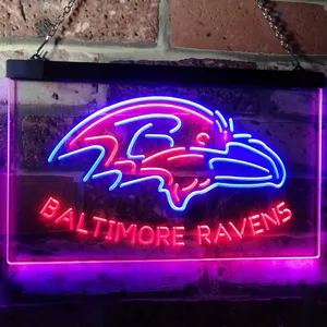 Baltimore Ravens Neon-Like LED Sign