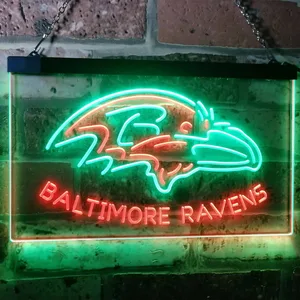 Baltimore Ravens Neon-Like LED Sign