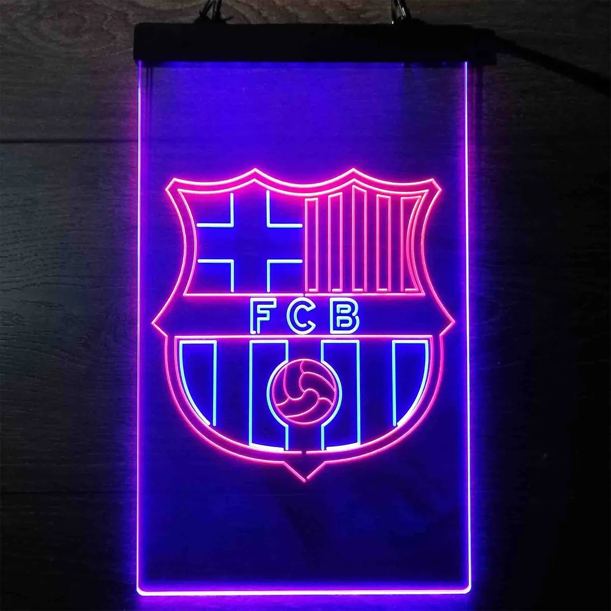 Barcelona FCB Logo Neon-Like LED Sign