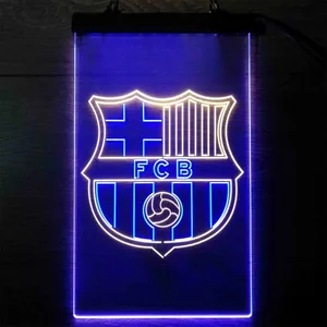Barcelona FCB Logo Neon-Like LED Sign
