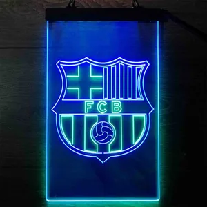 Barcelona FCB Logo Neon-Like LED Sign