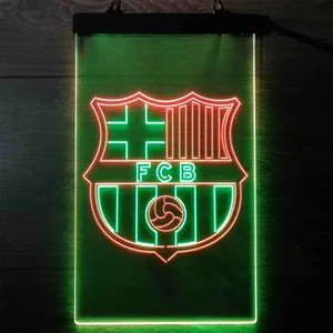 Barcelona FCB Logo Neon-Like LED Sign
