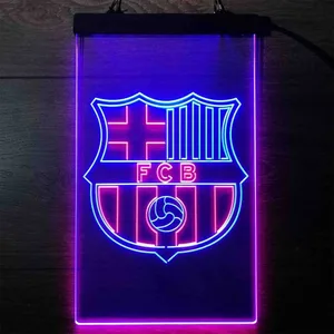 Barcelona FCB Logo Neon-Like LED Sign