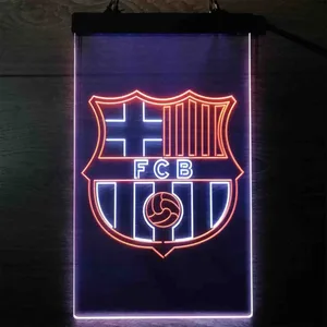 Barcelona FCB Logo Neon-Like LED Sign