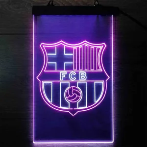 Barcelona FCB Logo Neon-Like LED Sign