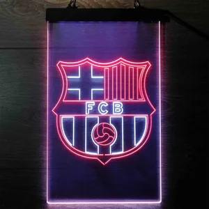 Barcelona FCB Logo Neon-Like LED Sign