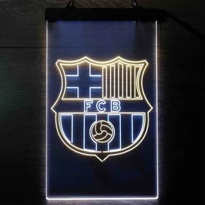 Barcelona FCB Logo Neon-Like LED Sign