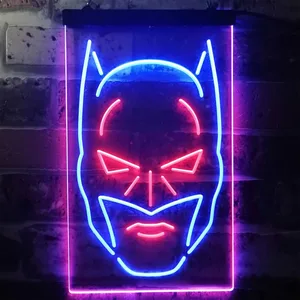 Batman Face Neon-Like LED Sign