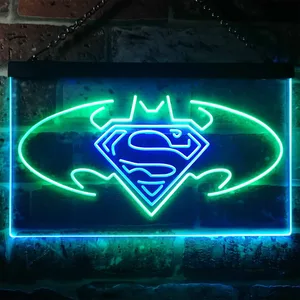 Batman v Superman Dawn of Justice Neon-Like LED Sign