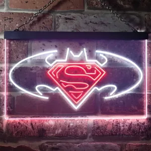 Batman v Superman Dawn of Justice Neon-Like LED Sign