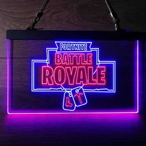 Battle Royale Fortnite Neon-Like LED Sign