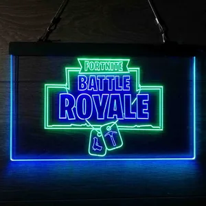 Battle Royale Fortnite Neon-Like LED Sign