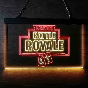 Battle Royale Fortnite Neon-Like LED Sign