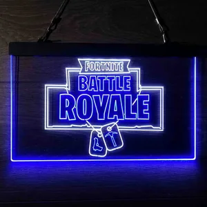 Battle Royale Fortnite Neon-Like LED Sign