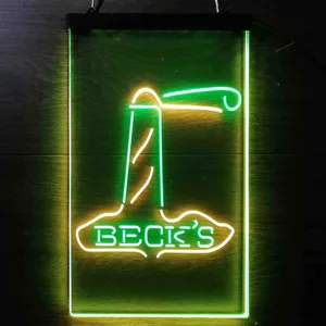 Beck's Lighthouse Neon-Like LED Sign