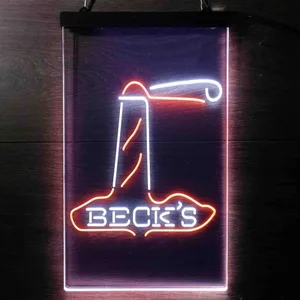 Beck's Lighthouse Neon-Like LED Sign