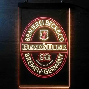 Beck's Logo Neon-Like LED Sign