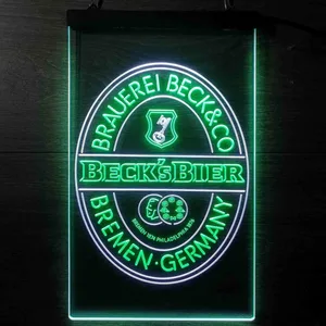 Beck's Logo Neon-Like LED Sign
