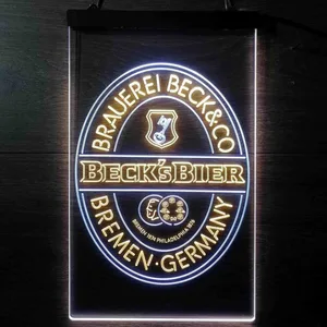 Beck's Logo Neon-Like LED Sign