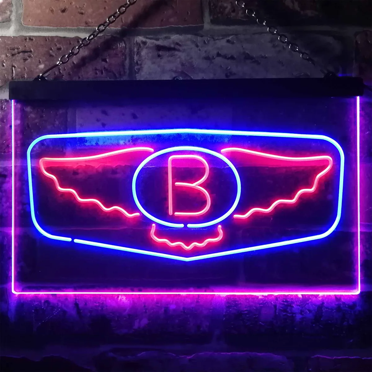 Bentley Wings Neon-Like LED Sign