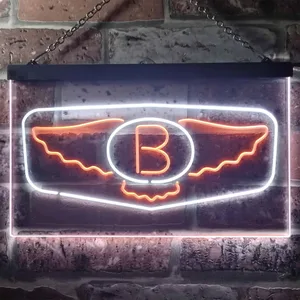 Bentley Wings Neon-Like LED Sign